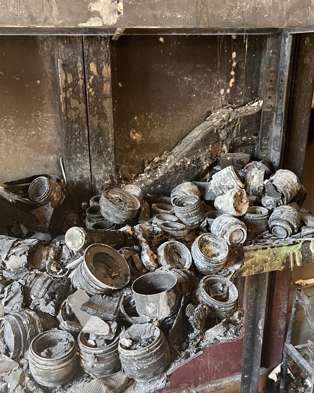 Fire destroyed my home, film gear and lens workshop campaign photo, 5 of 8