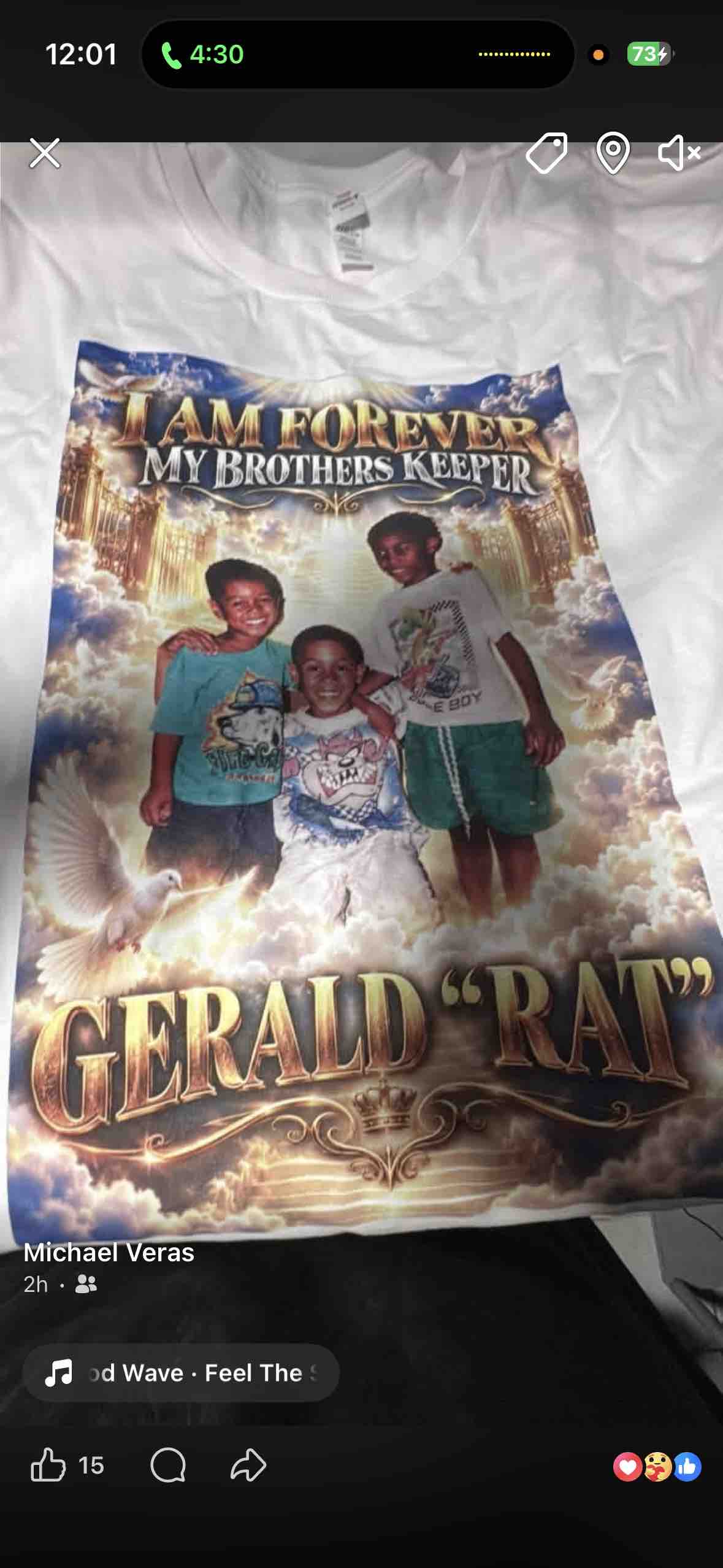 Support for Gerald 'Rat' Williams' Memorial campaign photo, 2 of 8