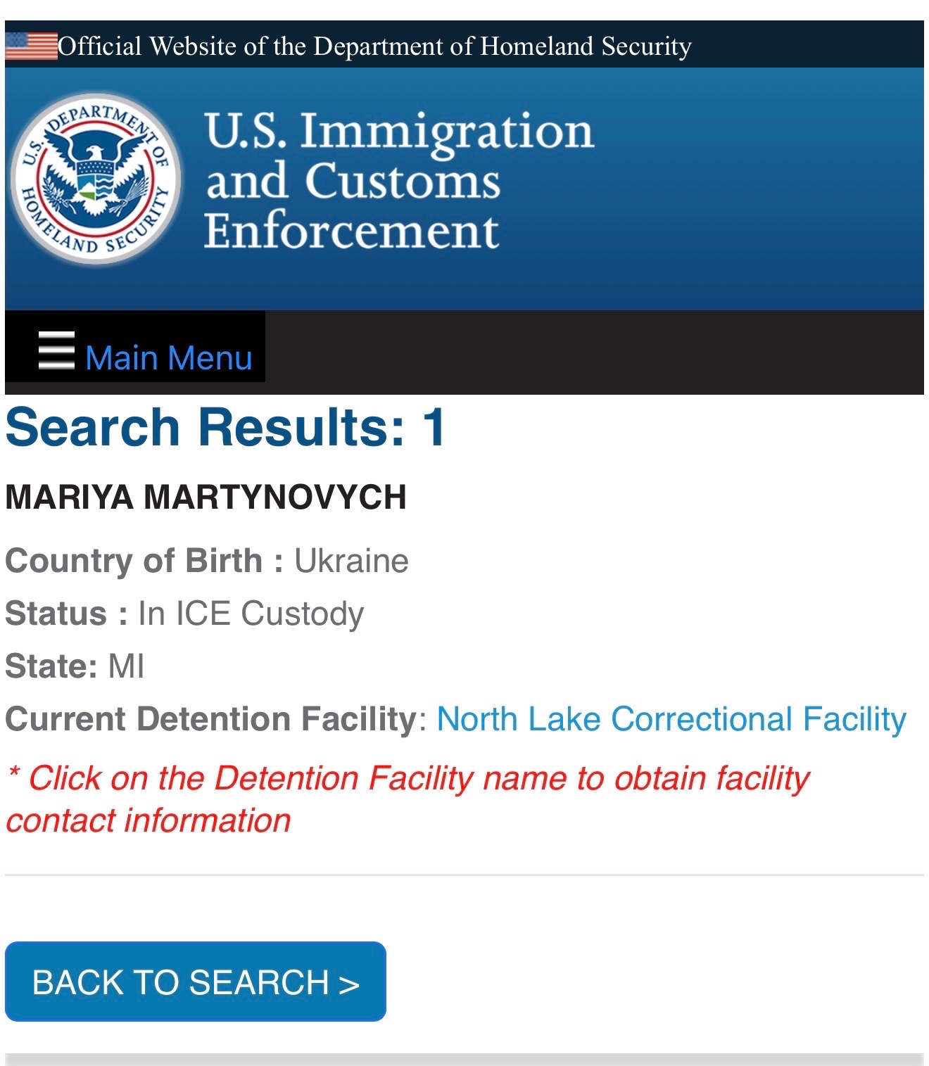 Help Free Masha from Detention campaign photo, 2 of 4