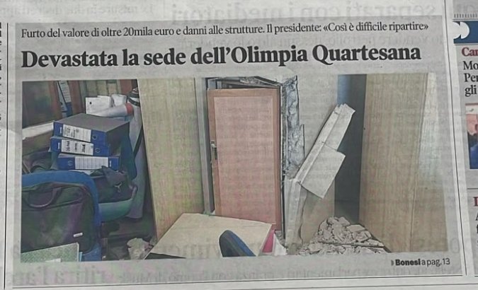 SUPPORTIAMO L'OLIMPIA QUARTESANA campaign photo, 5 of 6