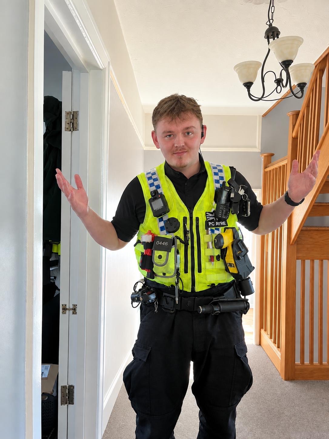 PC Alex Ayre - Help us give him the send-off he deserves campaign photo, 2 of 5