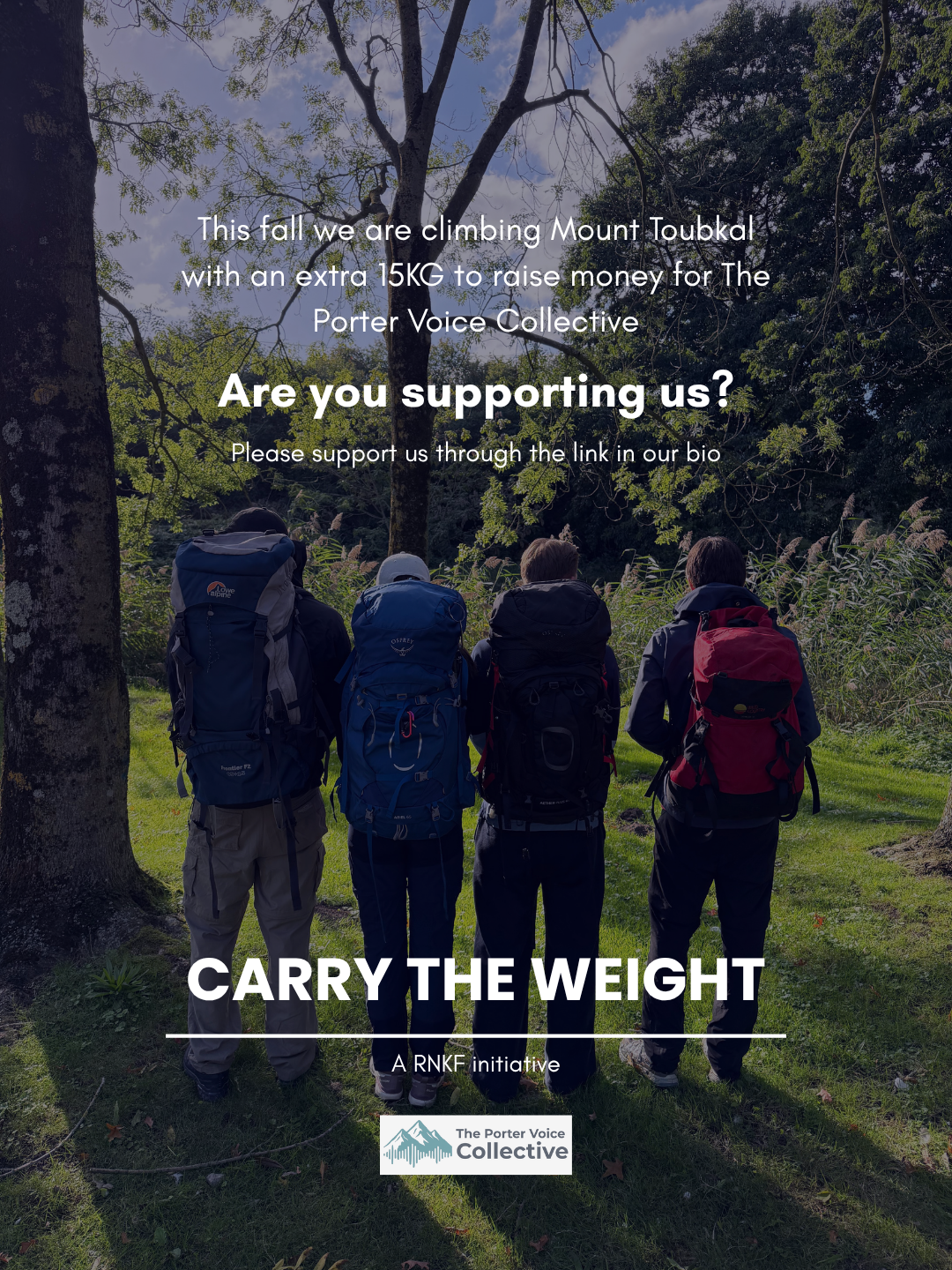 Carry the Weight for The Porter Voice Collective campaign photo, 2 of 5