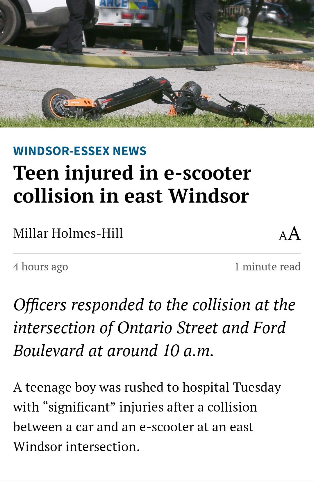Help Mohammed Hussain Recover After a Devastating E-Scooter campaign photo, 7 of 9