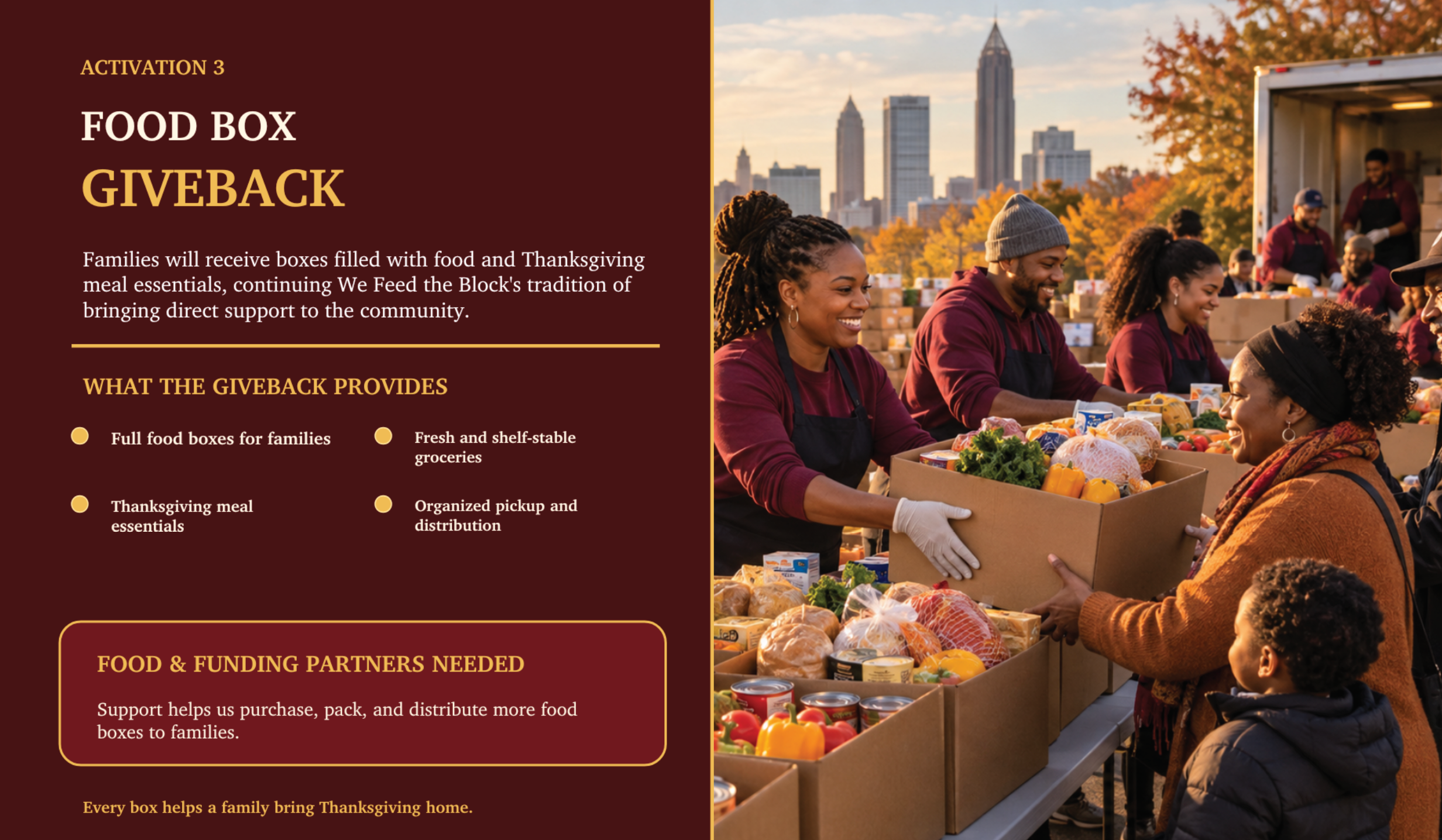 Thanksgiving Community Feast and Resource Fair in Atlanta campaign photo, 4 of 8