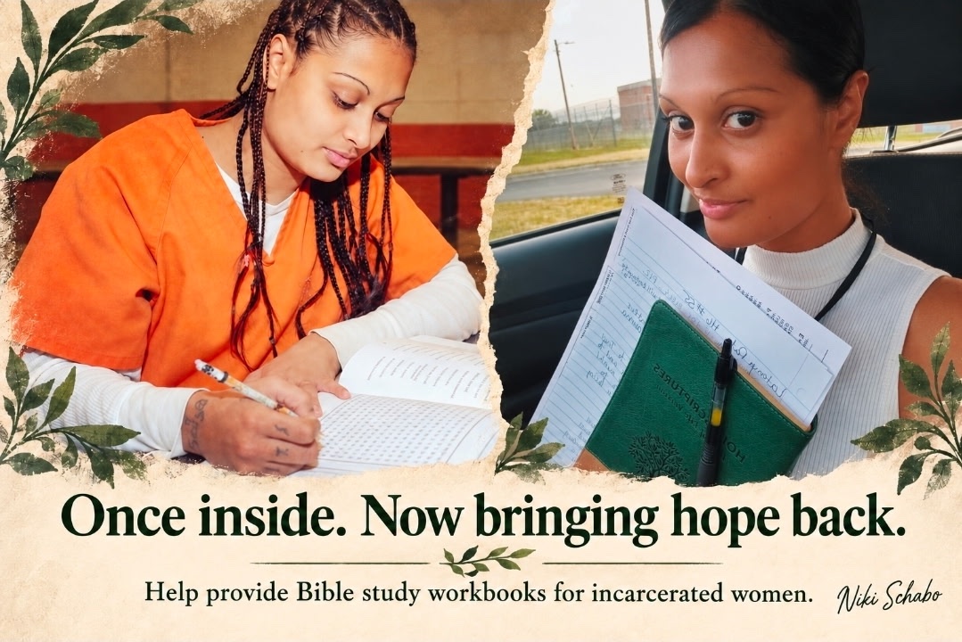 Workbooks for Niki’s Prison Bible Study campaign photo, 4 of 10