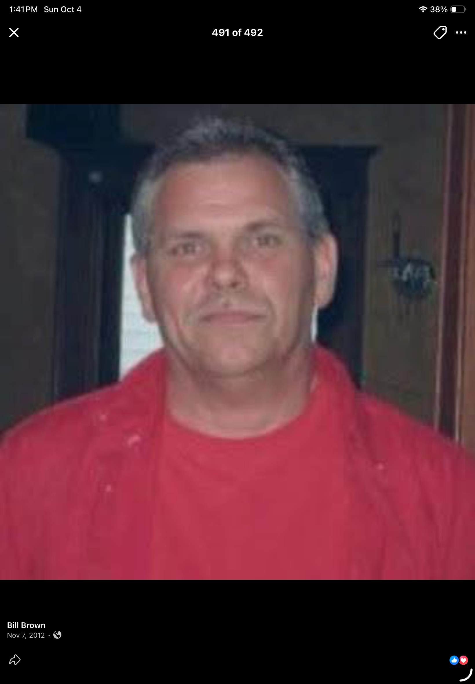 Honor Bill Brown’s Final Wishes campaign photo, 5 of 6