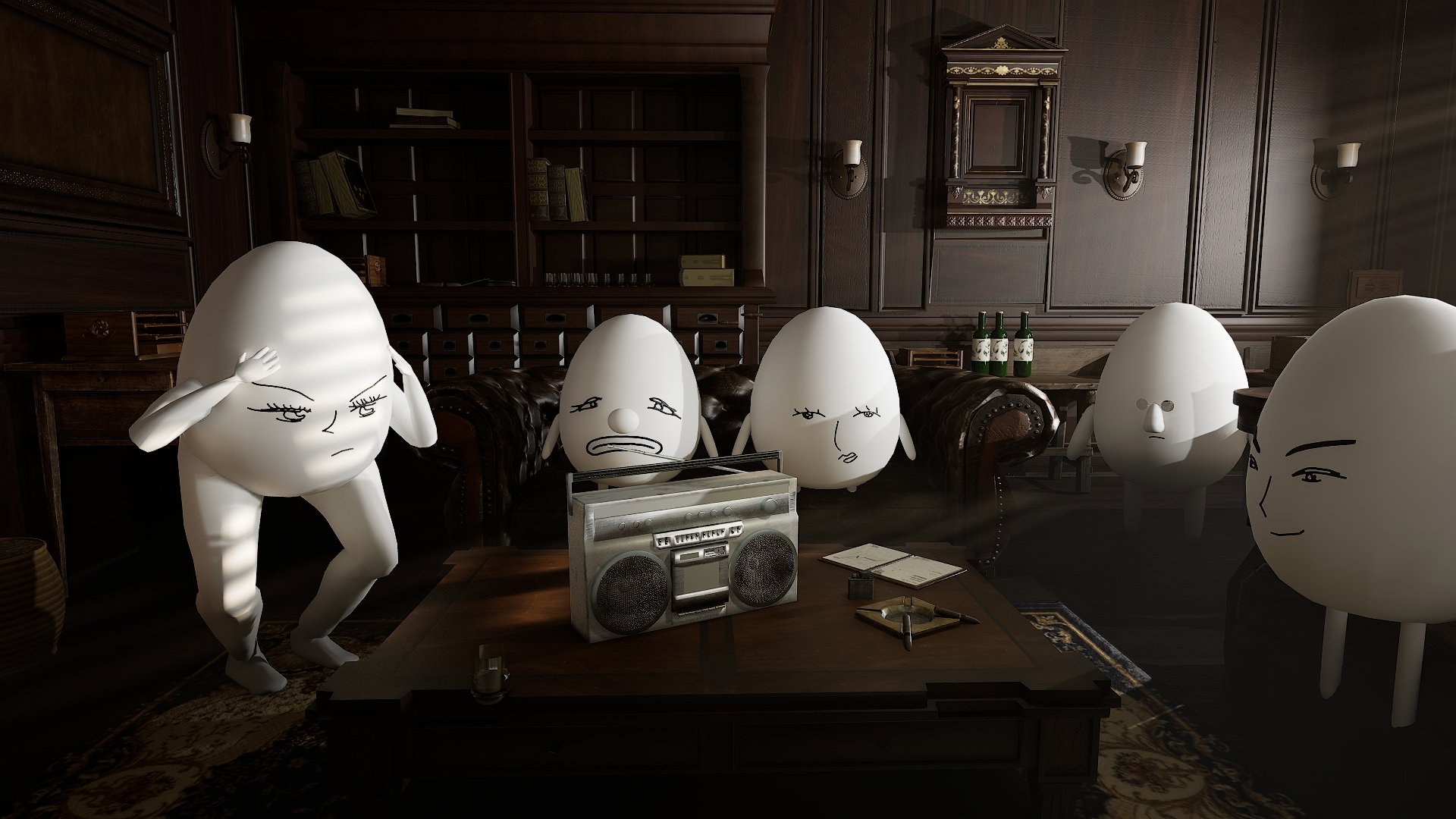 Egg War Berlin (musical theater) campaign photo, 6 of 8
