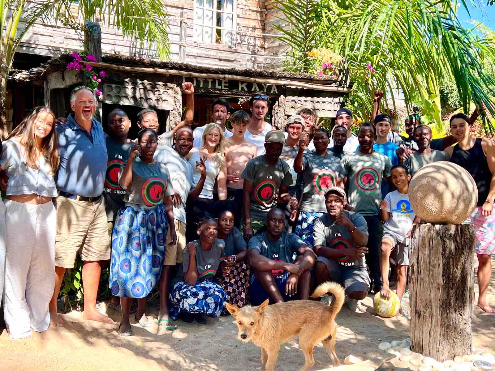 Planting mango trees and cleaning rubbish in Malawi. campaign photo, 7 of 10
