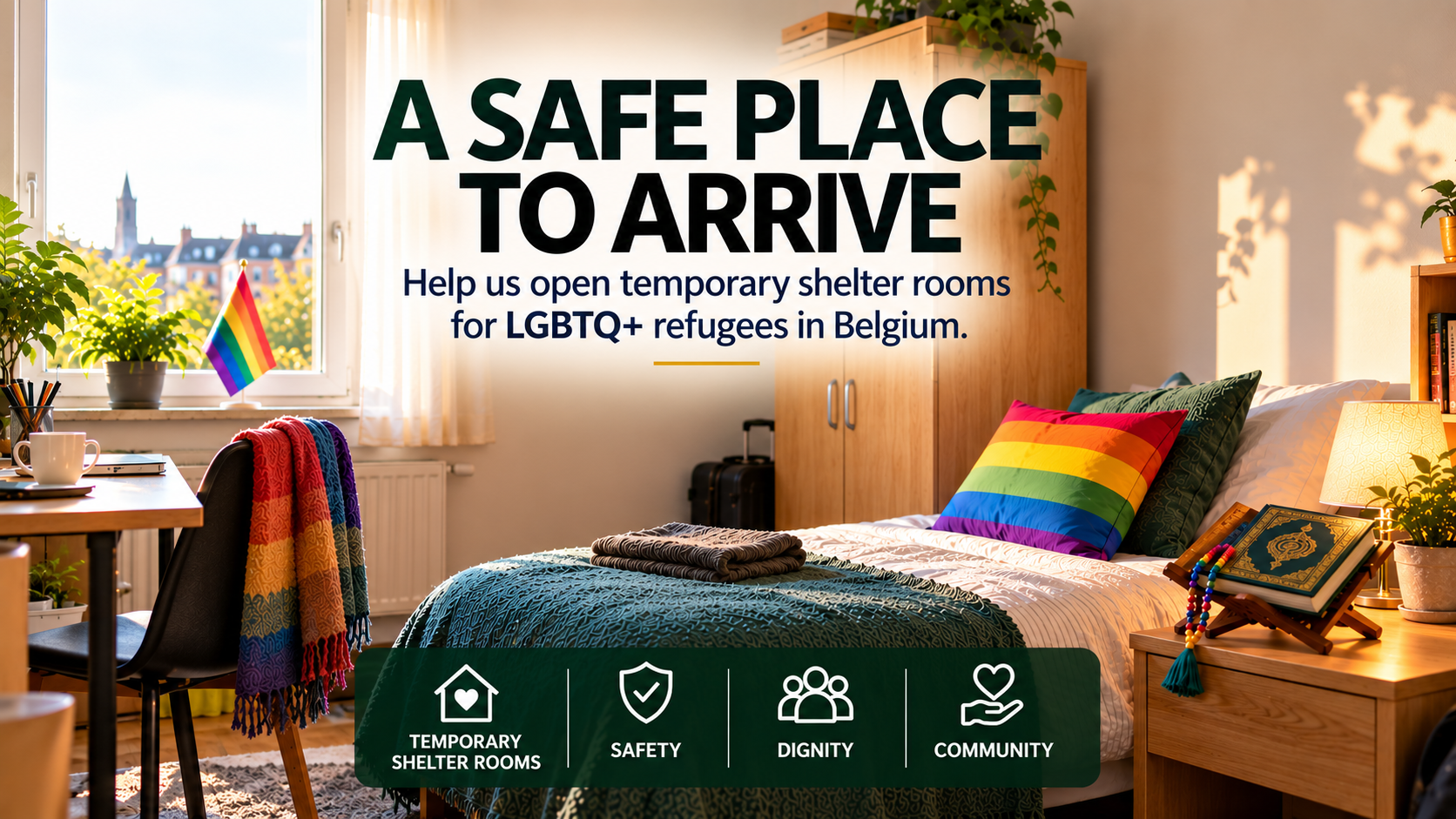 Help Us Open Shelter for LGBTQ Refugees campaign photo, 2 of 7