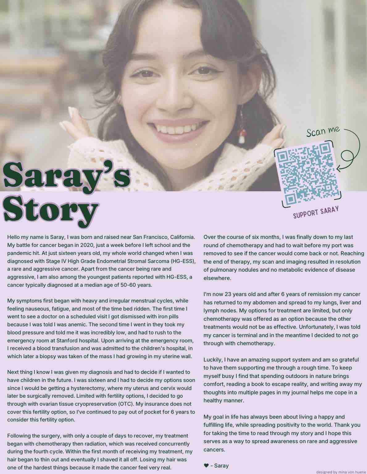 Support Saray’s Battle With Cancer campaign photo, 9 of 12