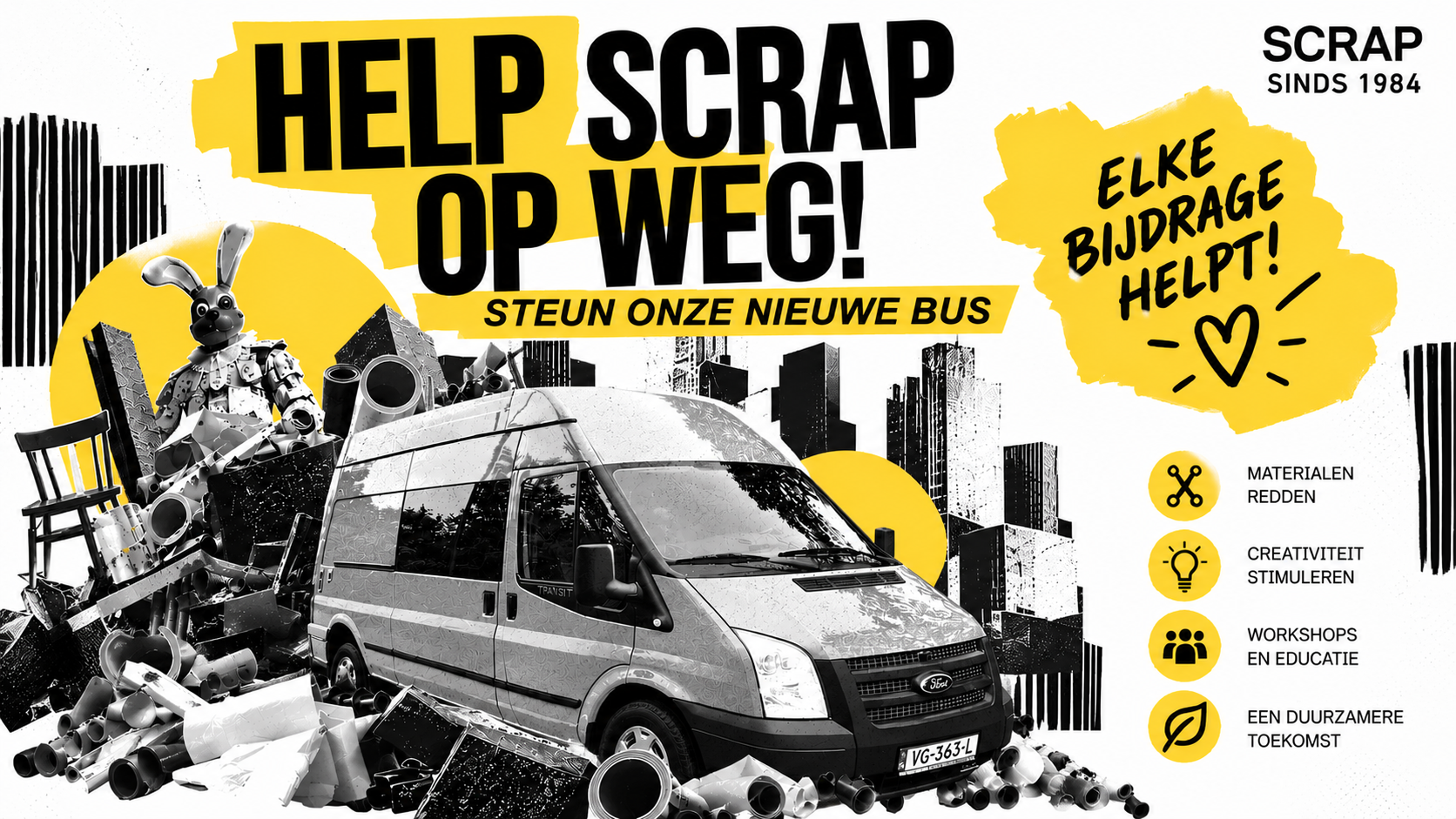 Help SCRAP op weg! campaign photo, 5 of 7