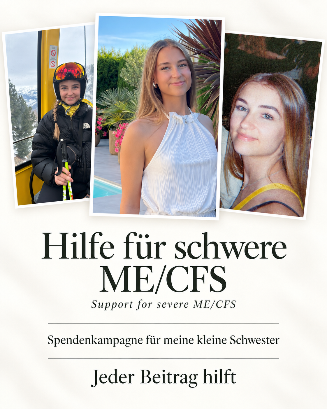 Hilfe für Jada - Behandlung bei schwerer ME-CFS campaign photo, 2 of 4