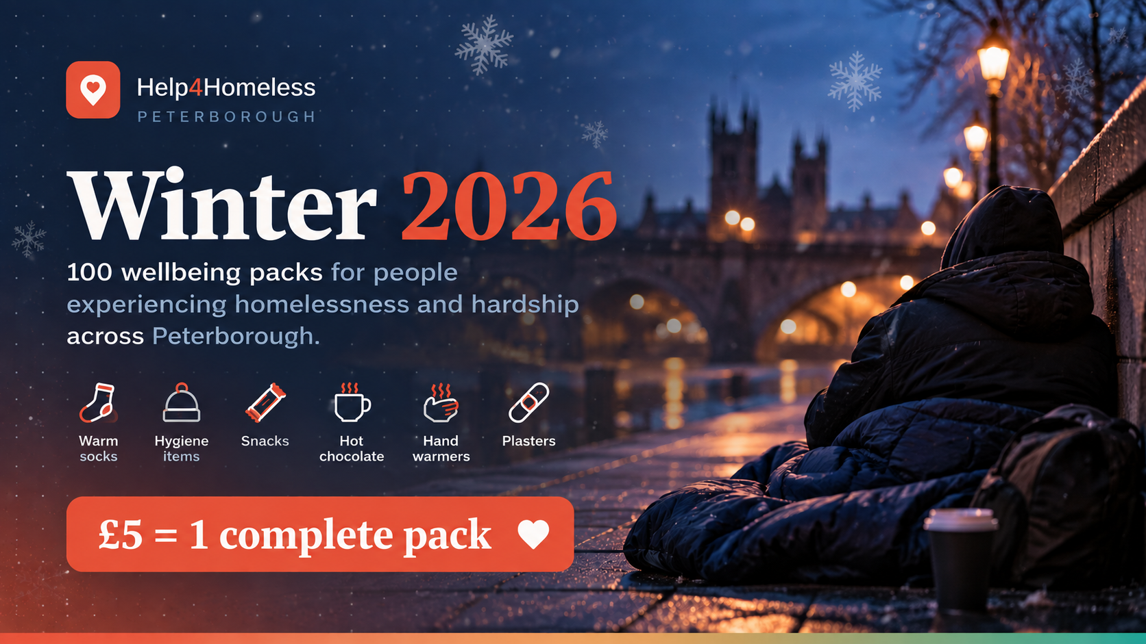 Help Us Support 100 People This Winter campaign photo, 4 of 7