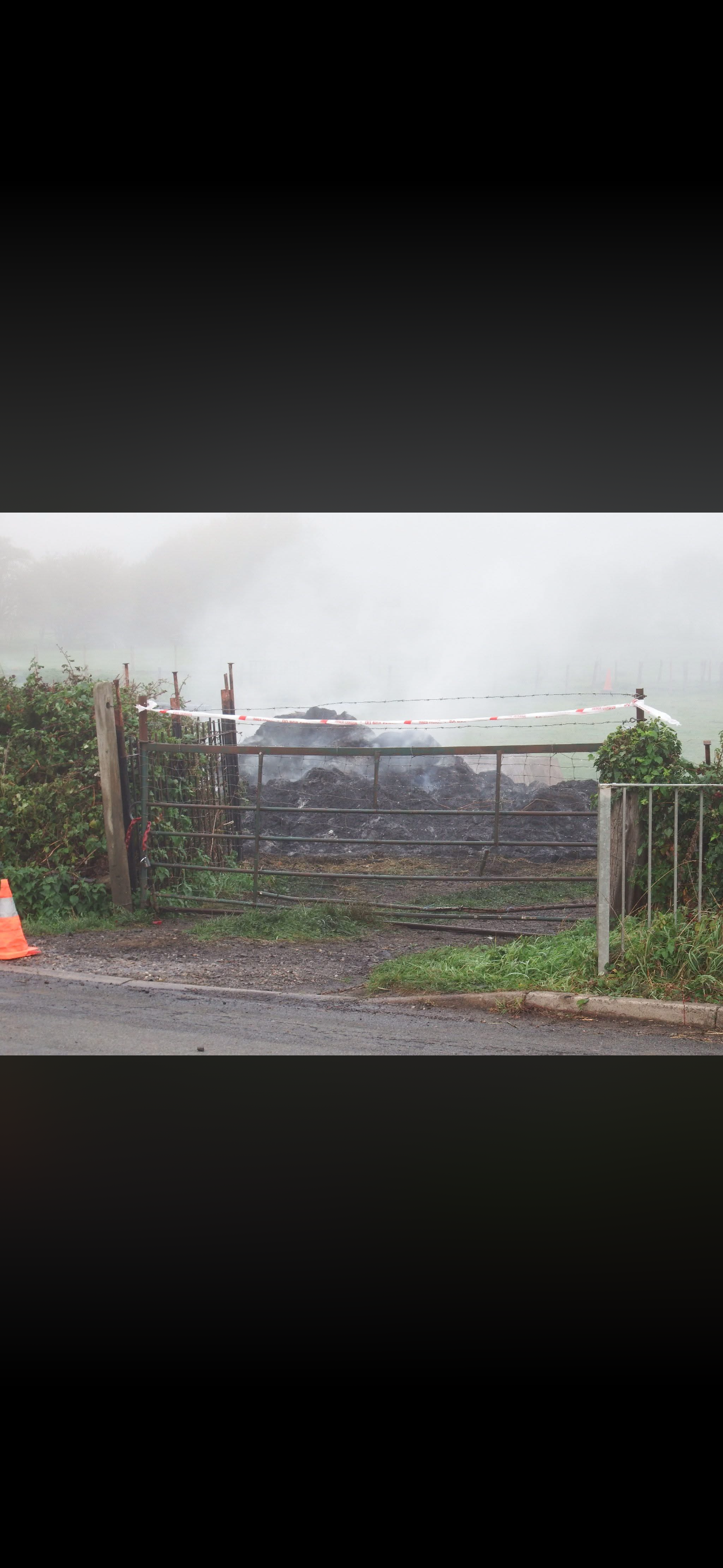 Hay fire-green gate lane campaign photo, 2 of 4