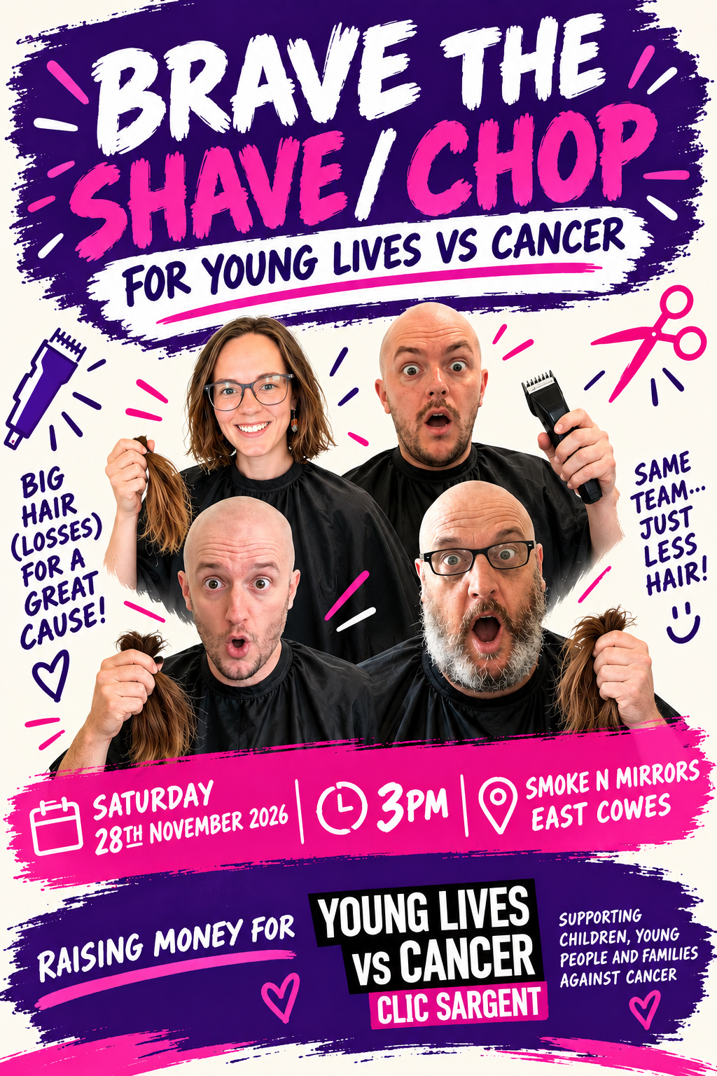 Fund for Young Lives vs Cancer campaign photo, 2 of 4