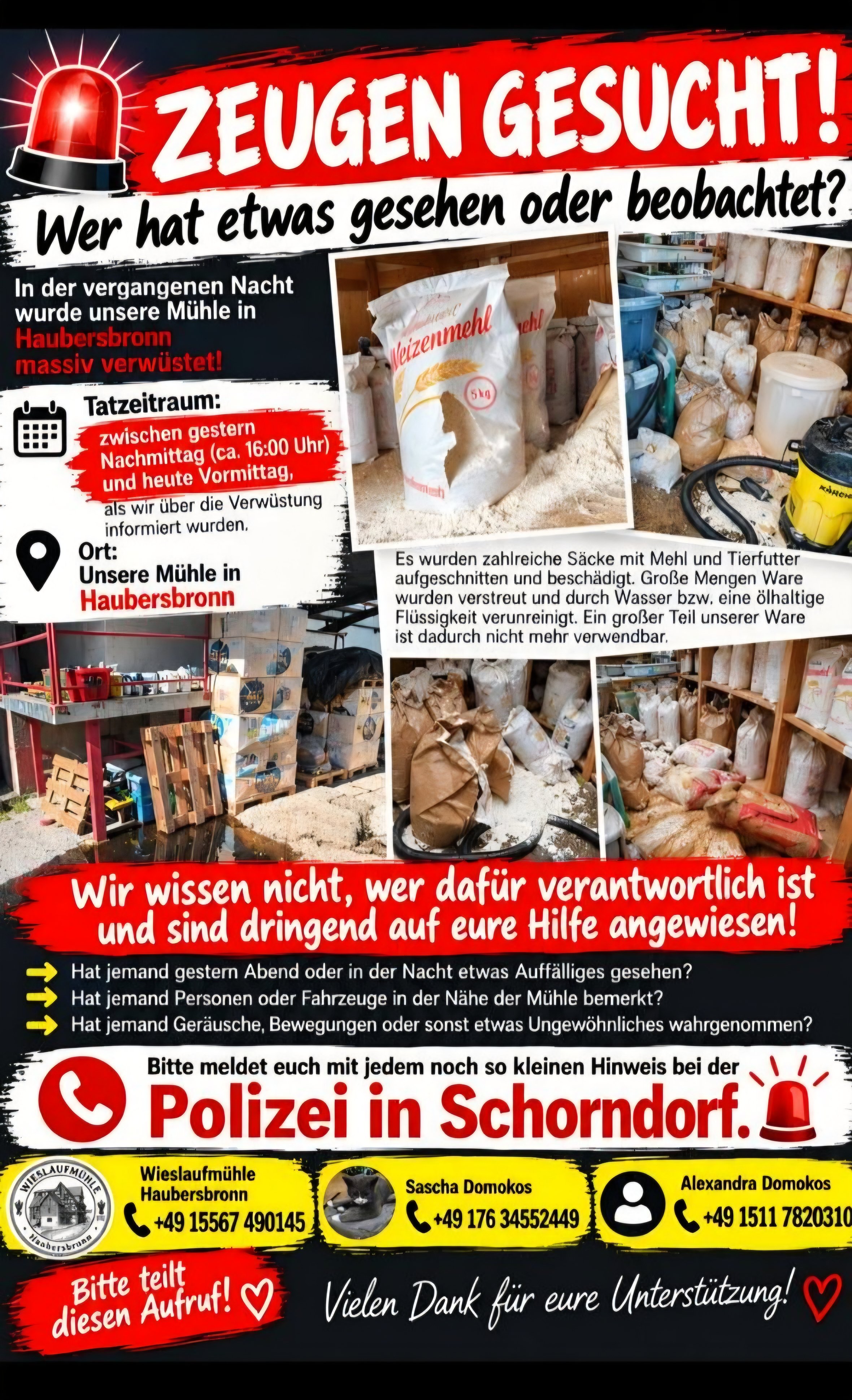 Gemeinsam für Sascha, Alexandra & die Wieslaufmühle campaign photo, 6 of 7