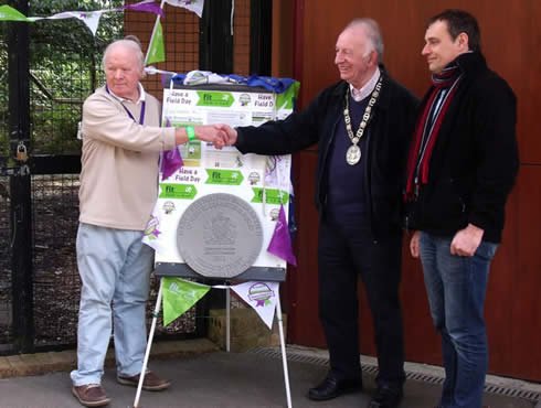 Norman McCarley Memorial Bench – Brynmill Park campaign photo, 5 of 7