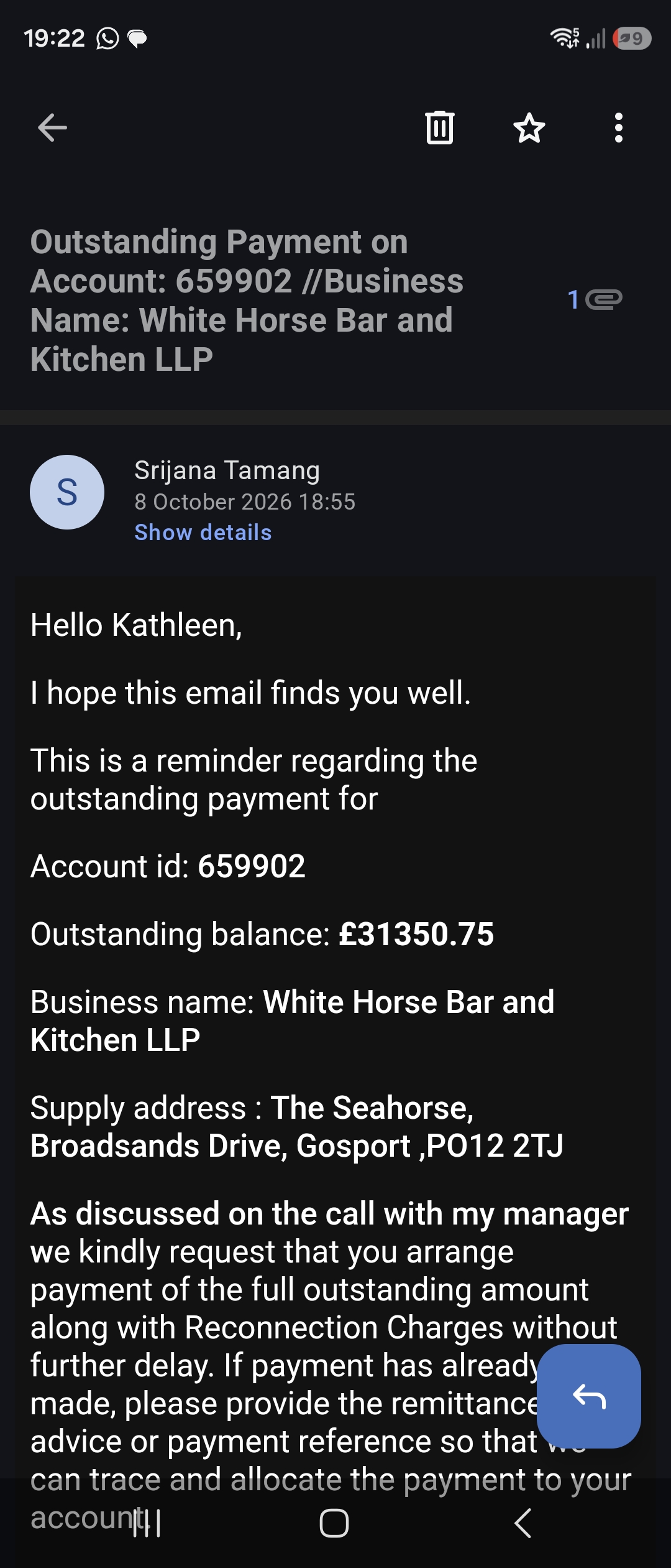 Help Save The Seahorse – Our Electricity Crisis campaign photo, 2 of 4