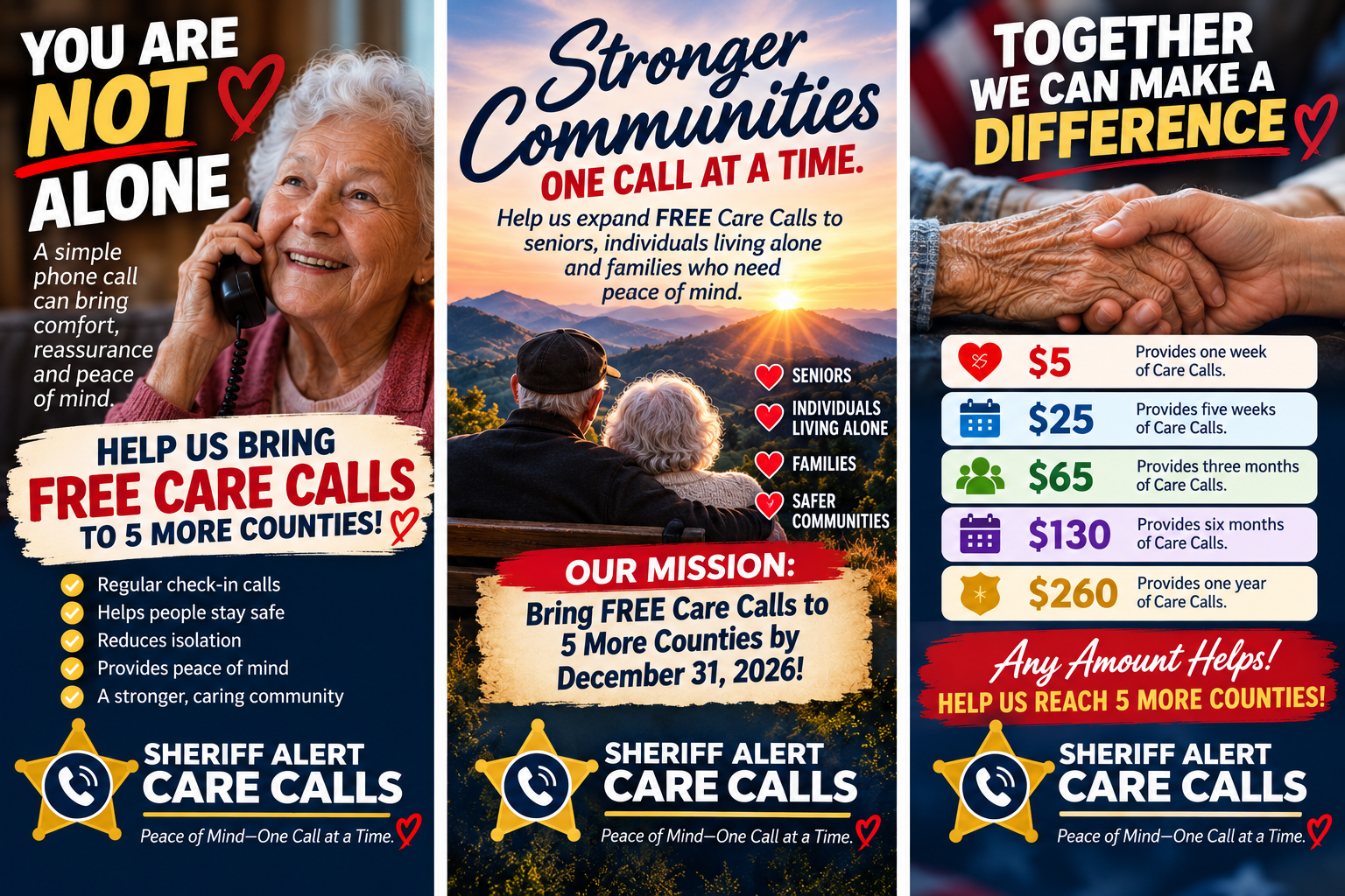 Help Bring FREE Care Calls to Seniors in 5 More Counties! campaign photo, 6 of 7