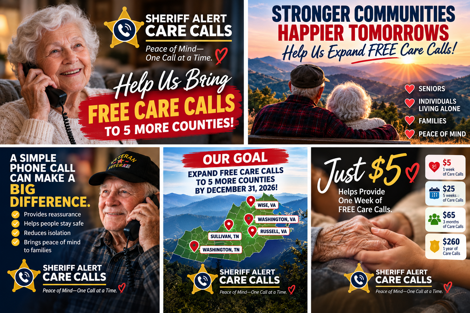 Help Bring FREE Care Calls to Seniors in 5 More Counties! campaign photo, 4 of 7