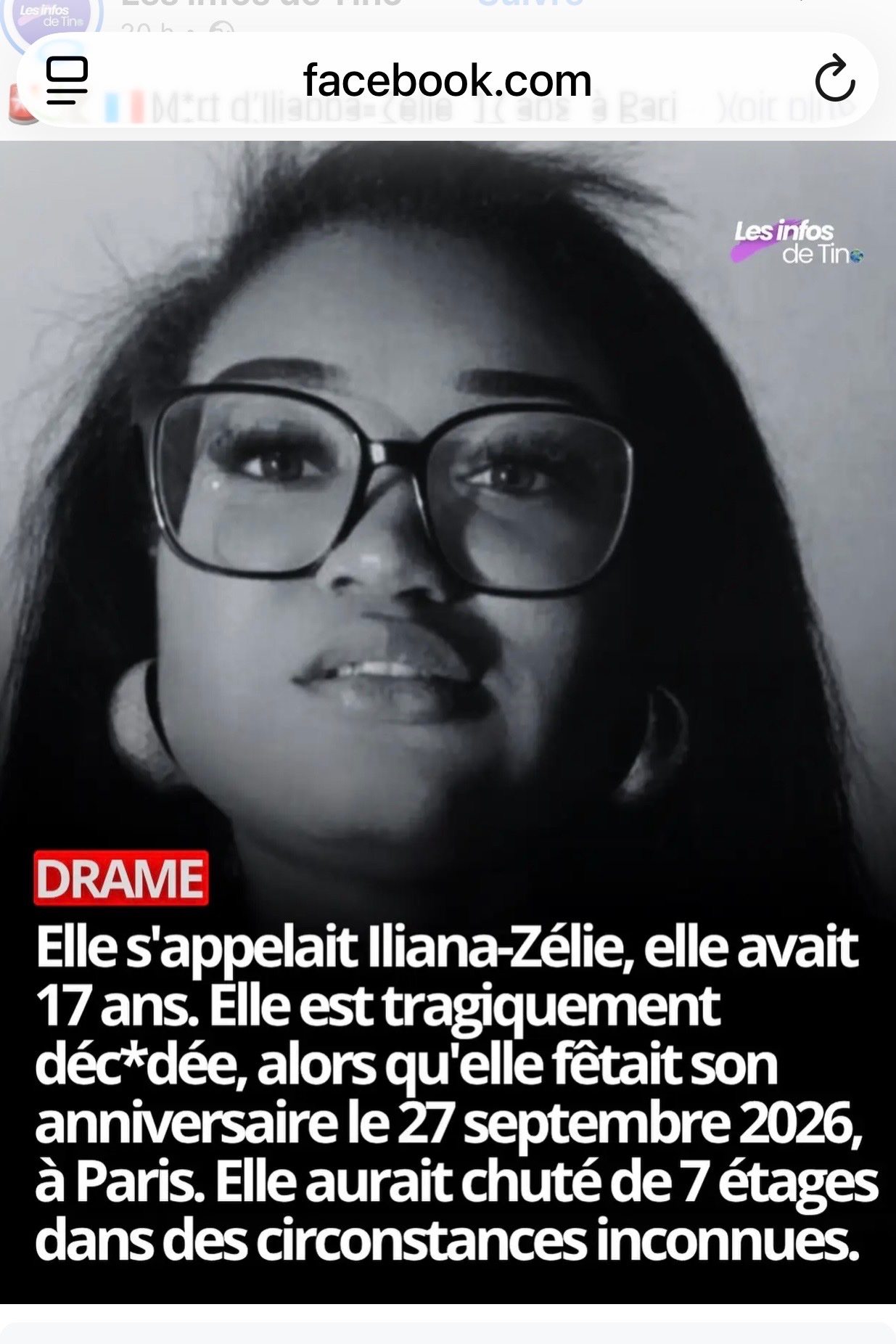 Pour Ilianna-Zélie : vérité et justice pour ses 17 ans campaign photo, 6 of 8