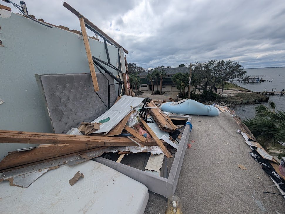 Helping a family who lost their home from Hurricane Isaias. campaign photo, 2 of 7