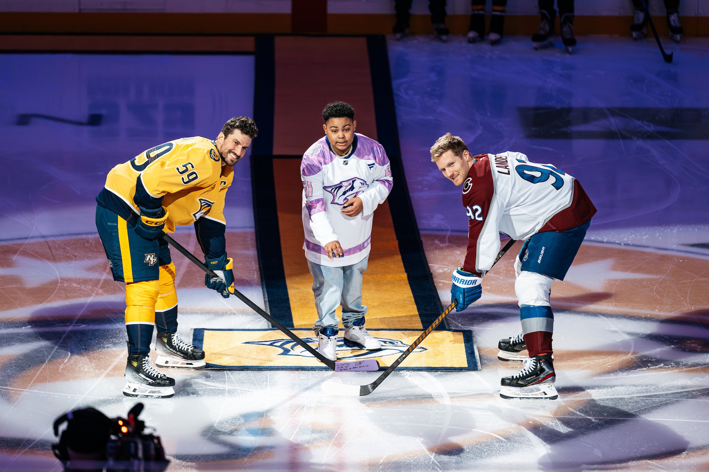Preds Fight Cancer - Hockey Fights Cancer campaign photo, 2 of 5