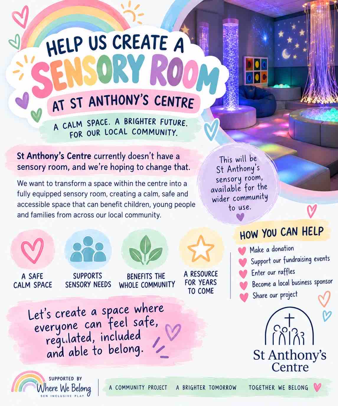 1,000,000 STEPS FOR A SENSORY ROOM campaign photo, 2 of 4