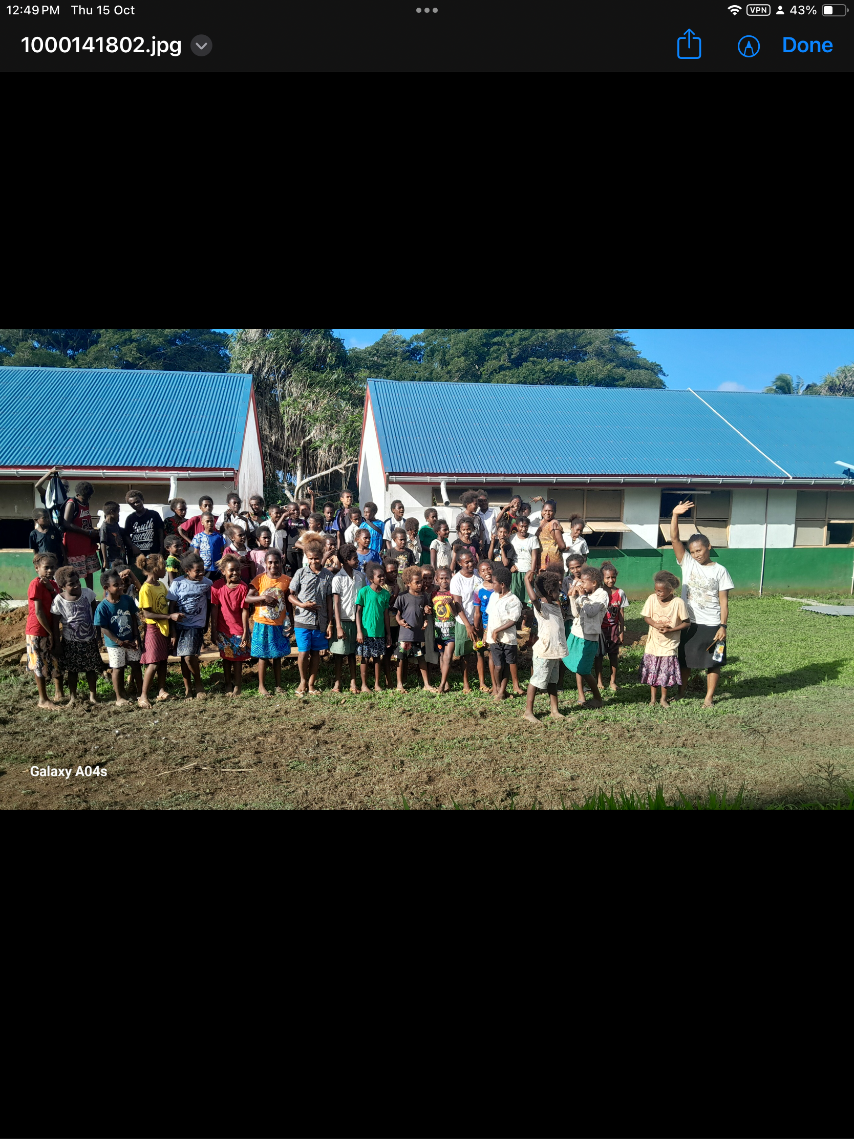 Foto van campagne Build a toilet block for Mavea island school, 4 van 5