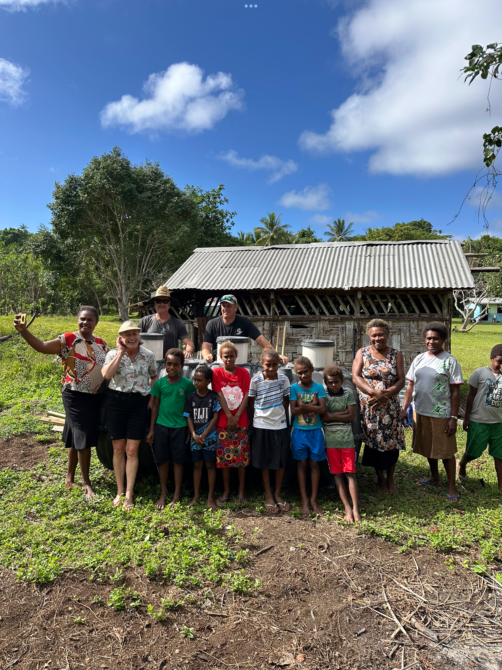 Foto van campagne Build a toilet block for Mavea island school, 2 van 5