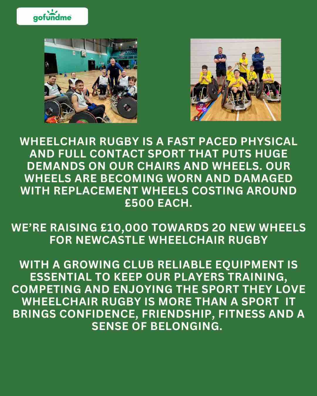 Help Keep Disabled People Playing Wheelchair Rugby campaign photo, 2 of 5