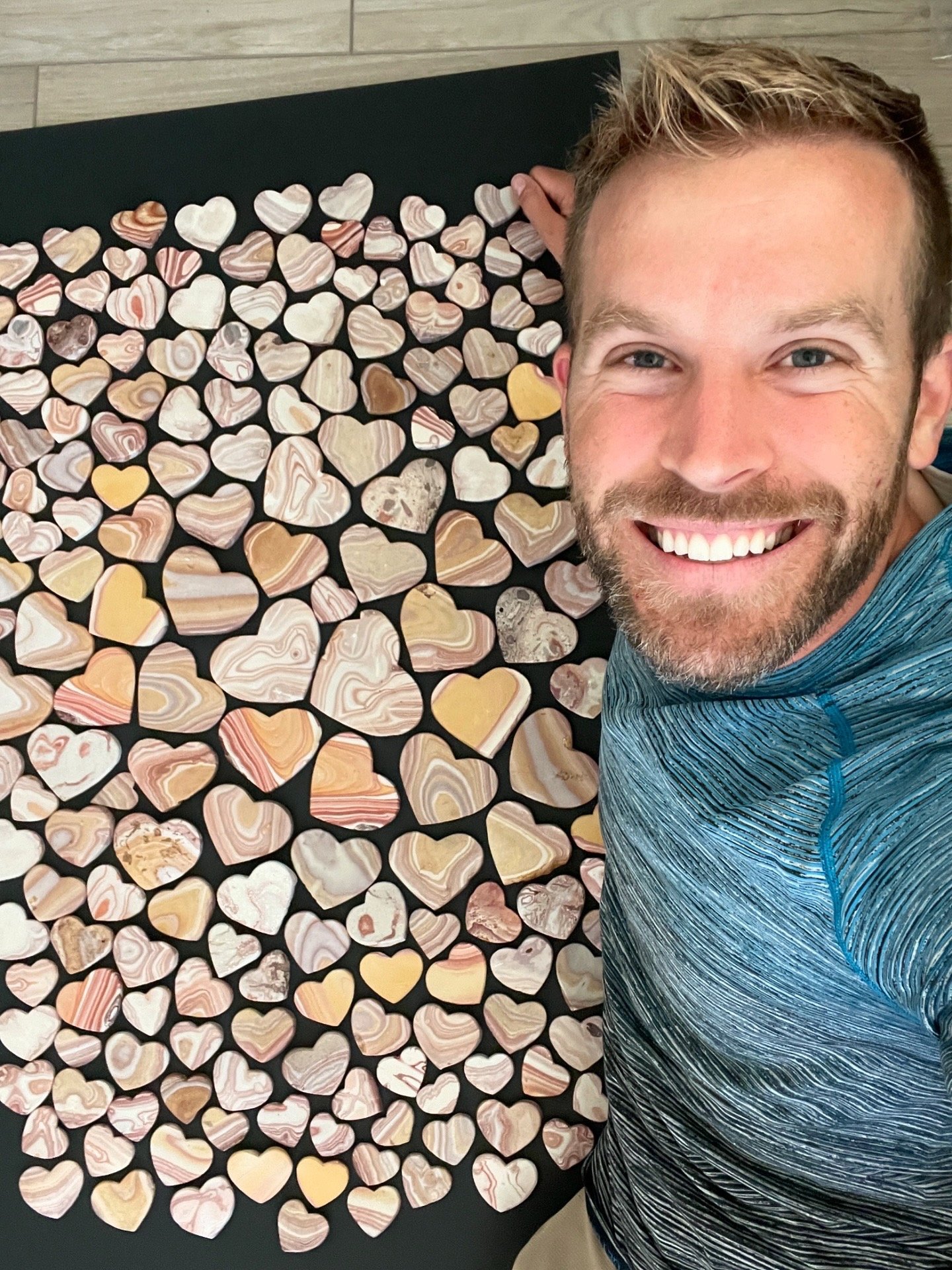 Handmade Stone Hearts for Silver Rail Students & Families campaign photo, 4 of 8