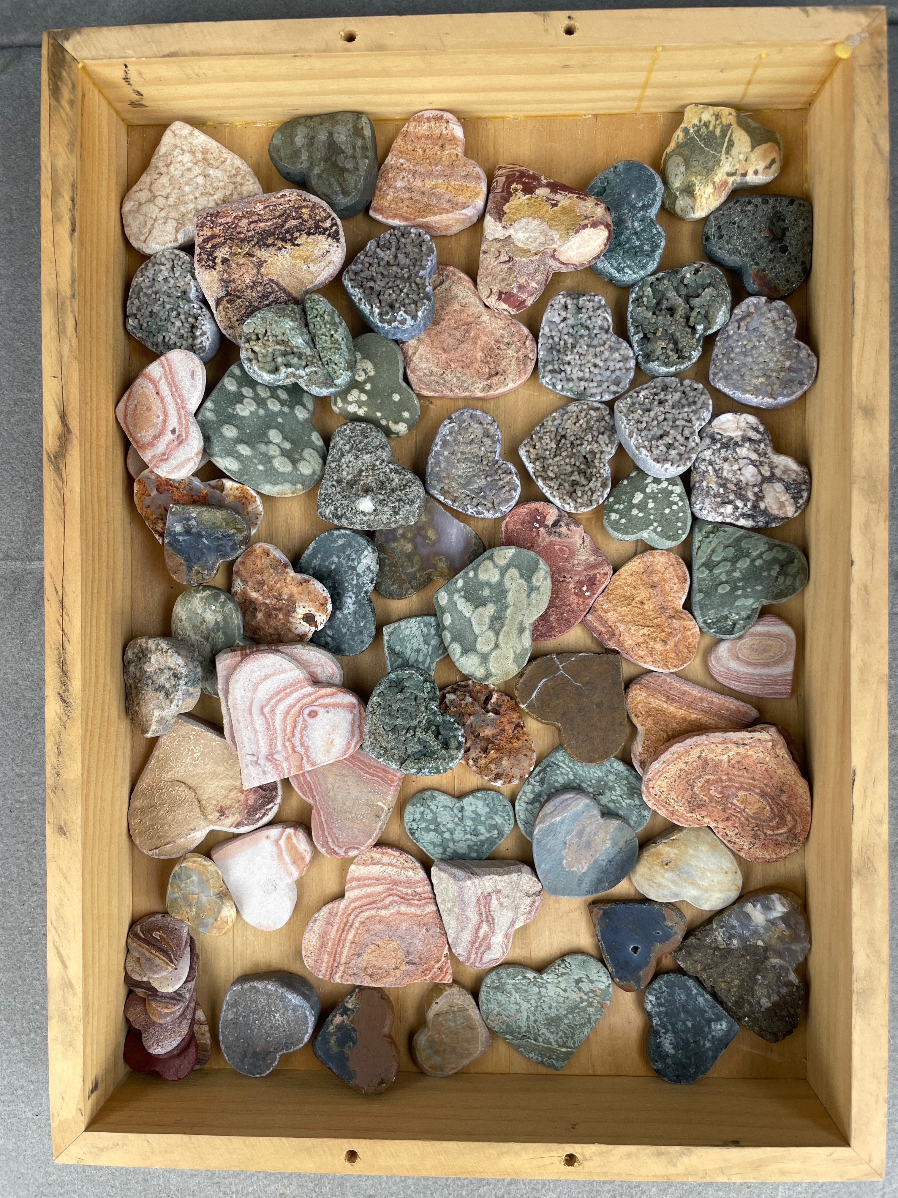 Handmade Stone Hearts for Silver Rail Students & Families campaign photo, 6 of 8
