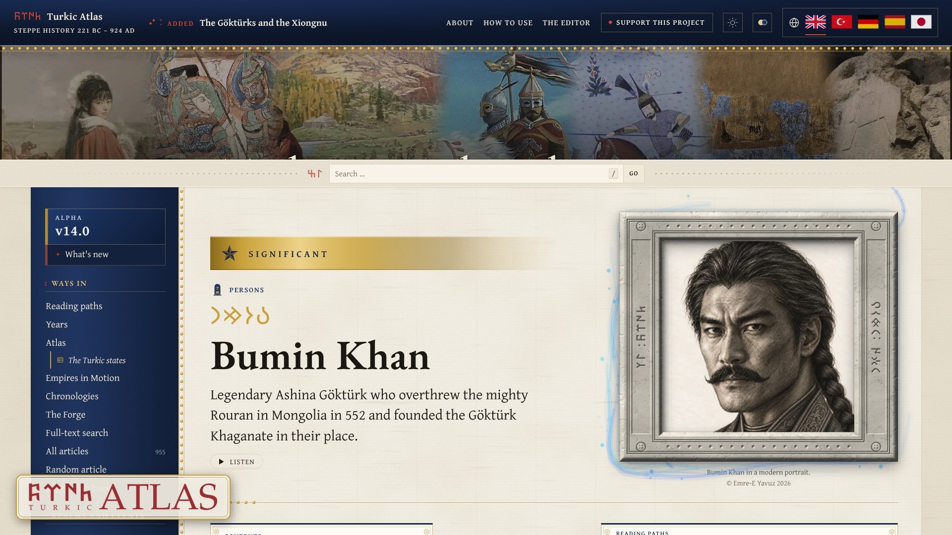 Support the Turkic Atlas: Turkic and Steppe History for all campaign photo, 2 of 8
