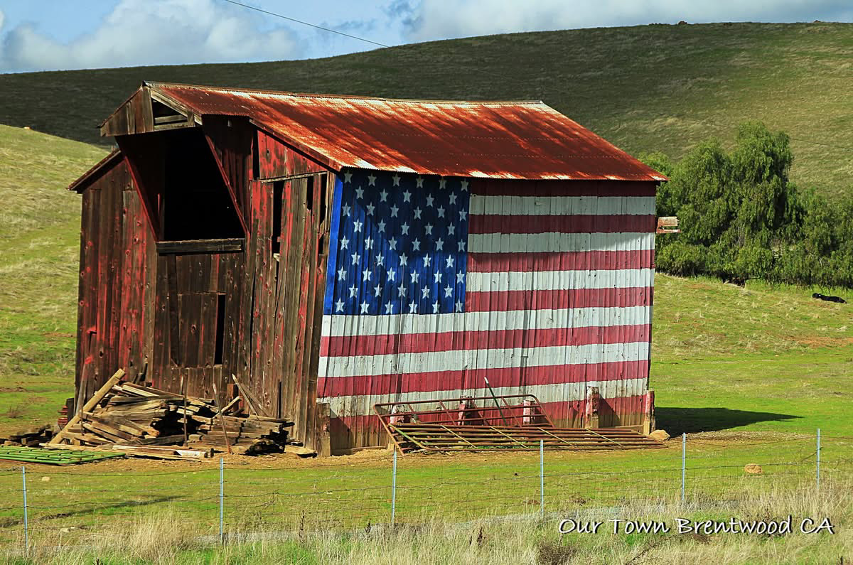 Help Bring Back the Historic Vasco Road Flag Barn Facade campaign photo, 2 of 7