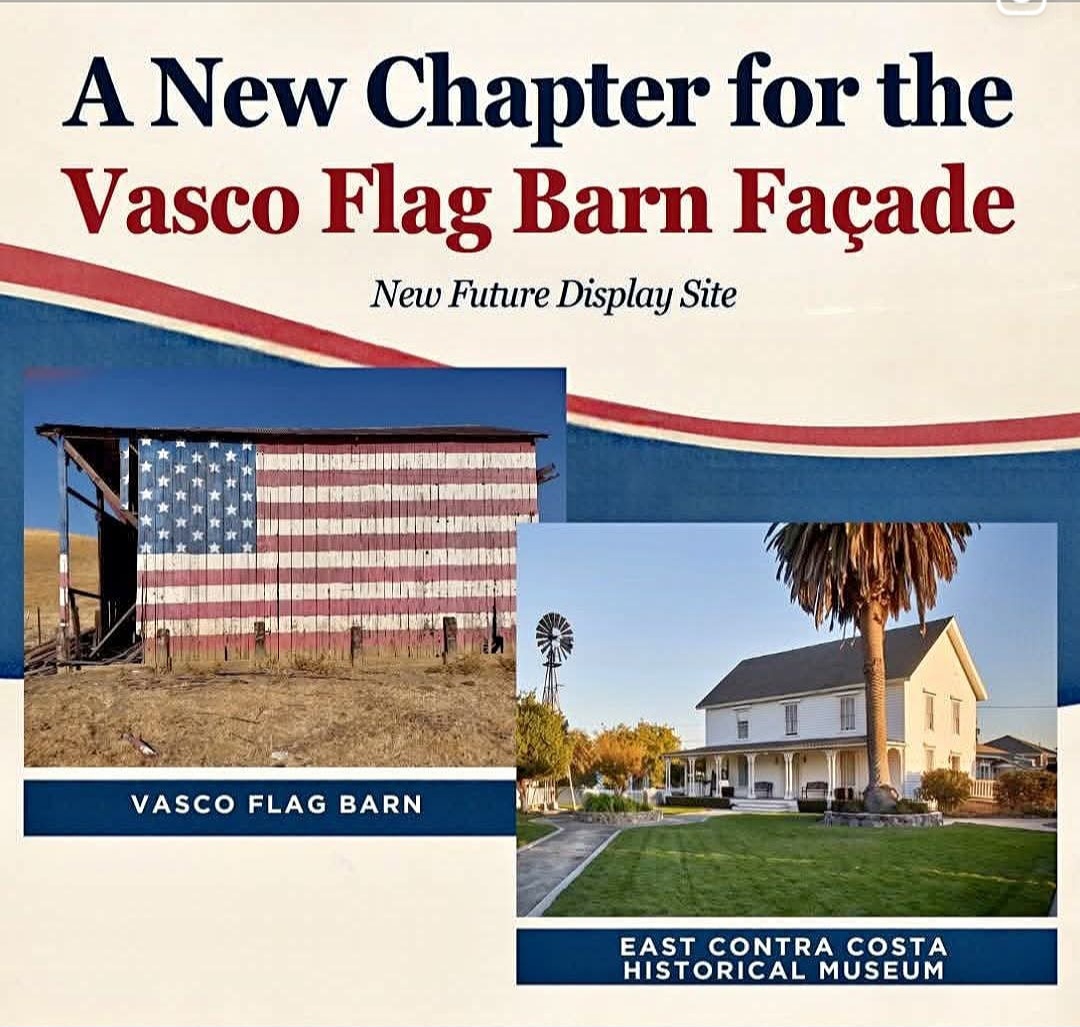 Help Bring Back the Historic Vasco Road Flag Barn Facade campaign photo, 4 of 7