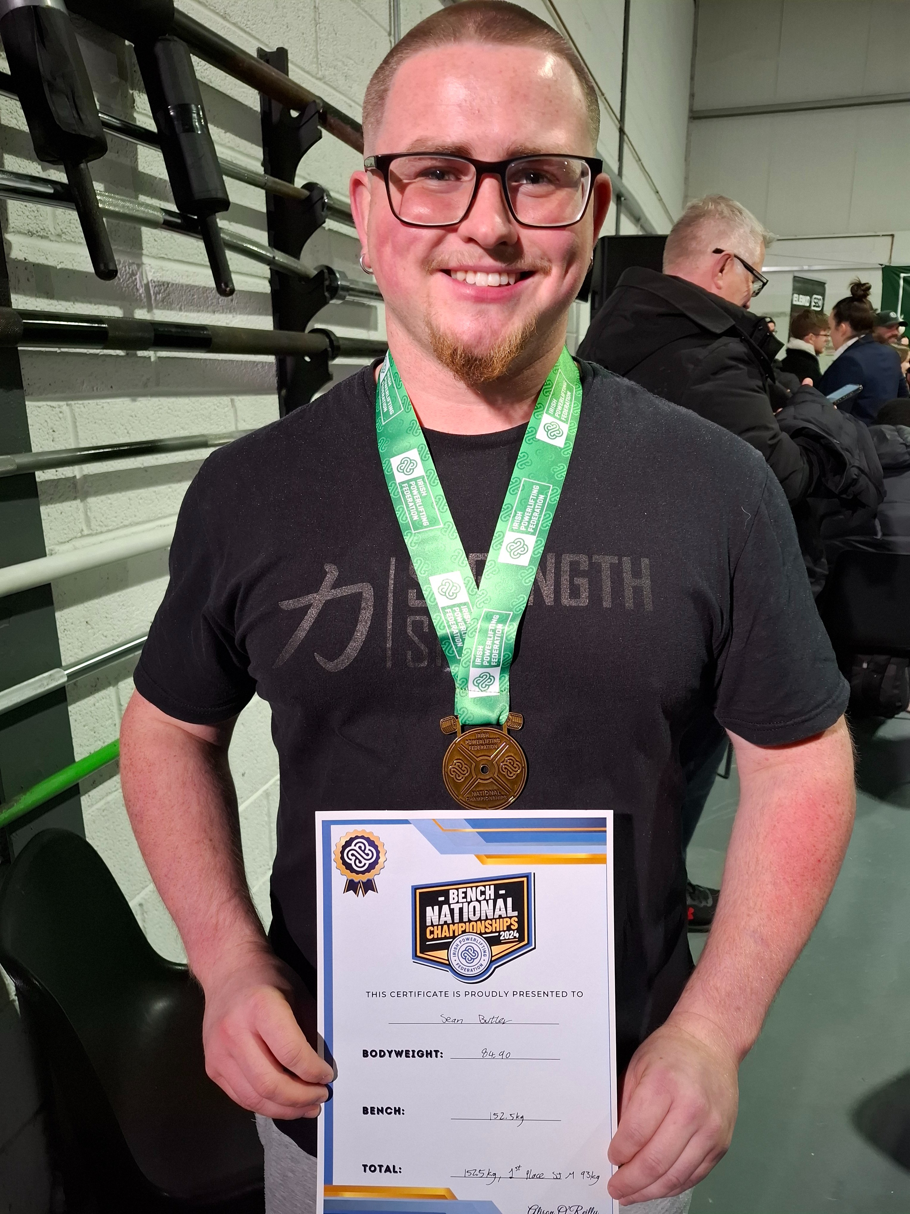 To help Sean get to the European Powerlifting Champions campaign photo, 5 of 7