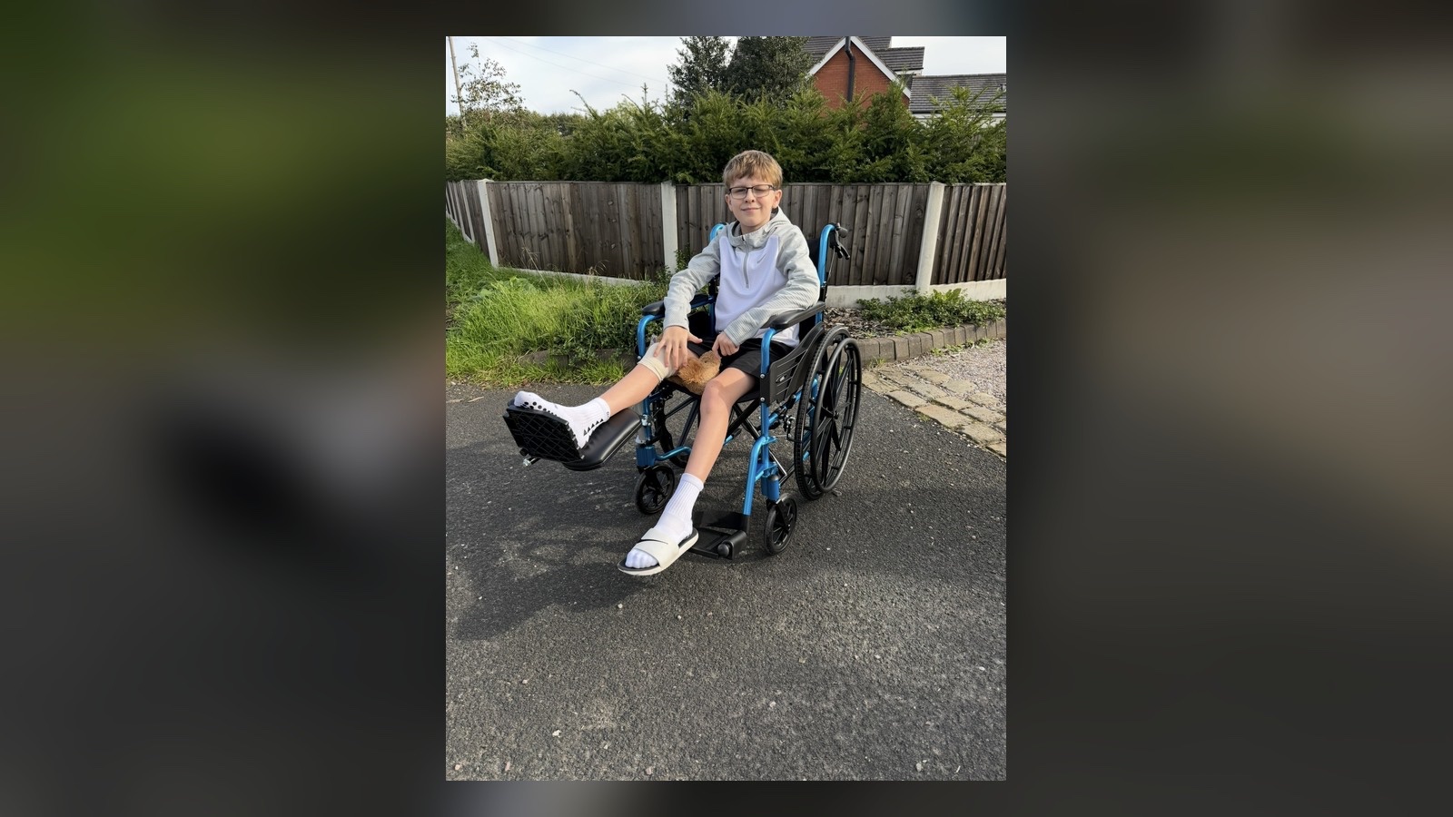 Football Boots to Wheelchair: Ollie’s Fight Against CRPS campaign photo, 2 of 7