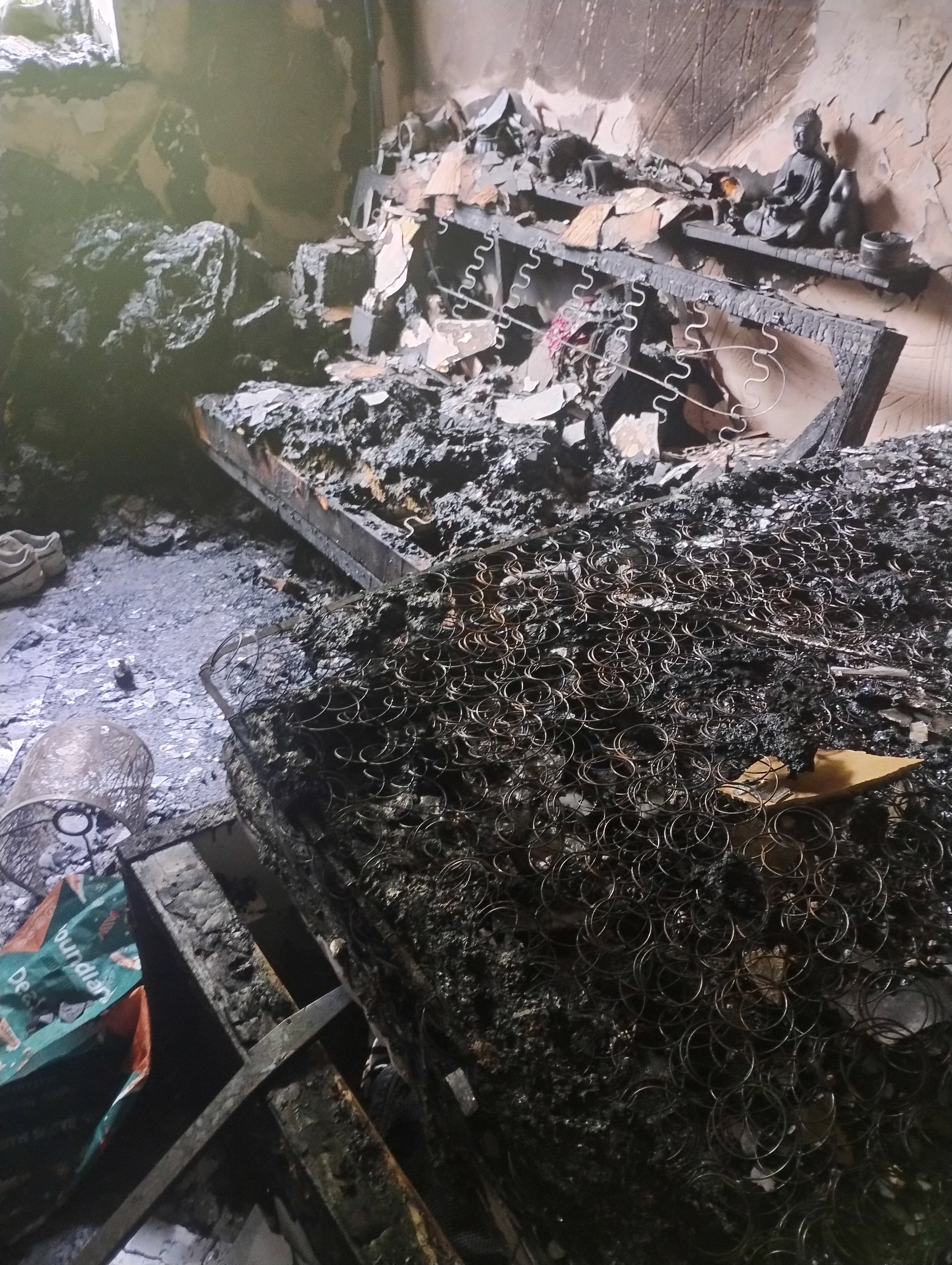 Major house fire recovery campaign photo, 2 of 5