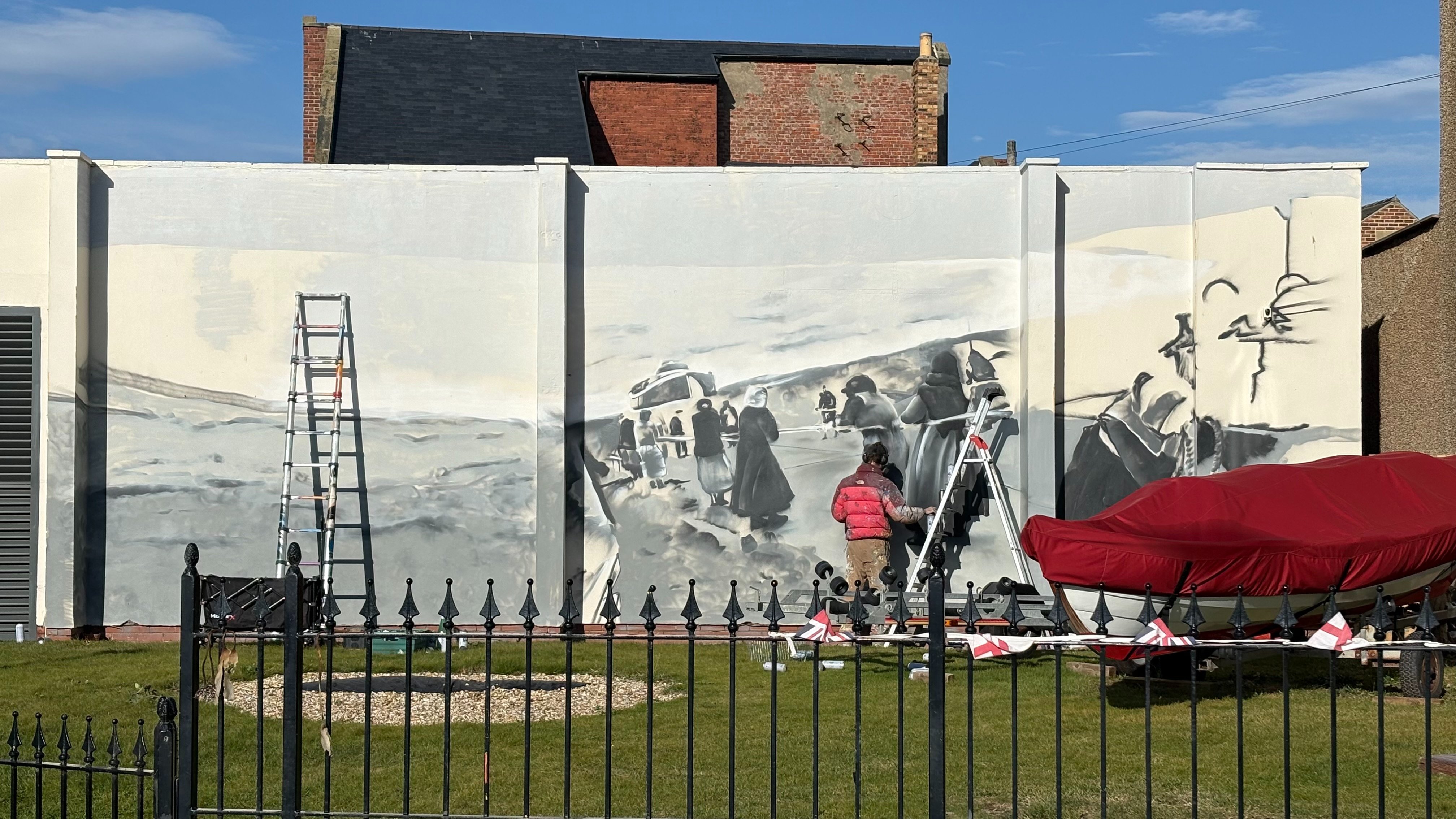 Newbiggin by the Sea Mural campaign photo, 2 of 6