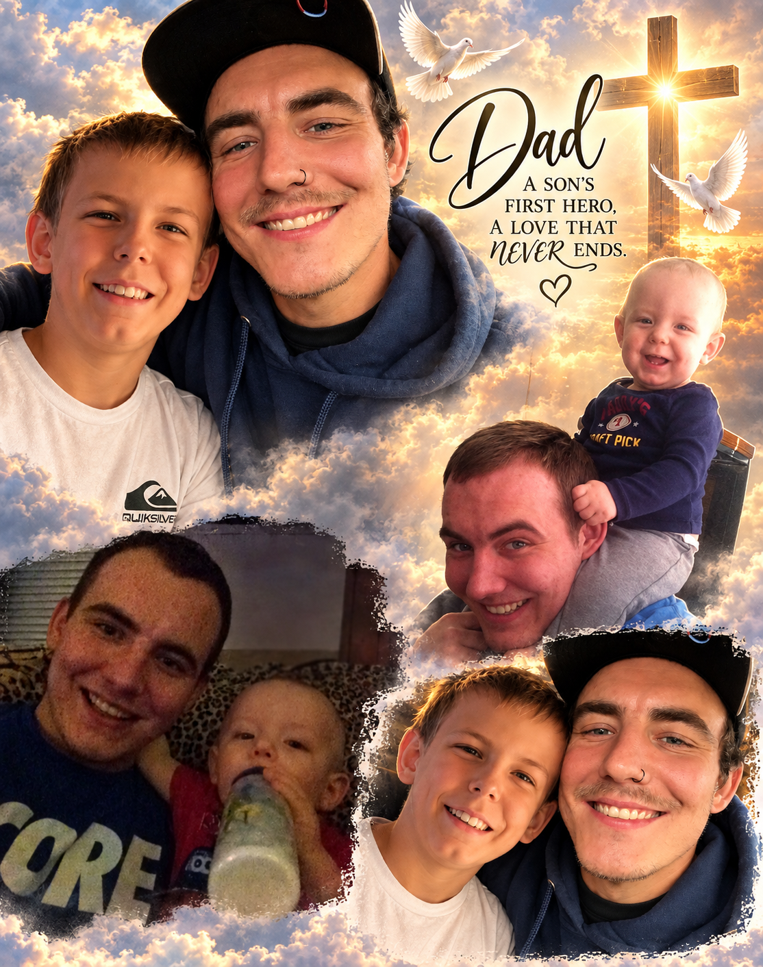 Extravagent Funeral Fundraiser by Nickole Thomas : A Flight to Michigan for His Dad’s Funeral