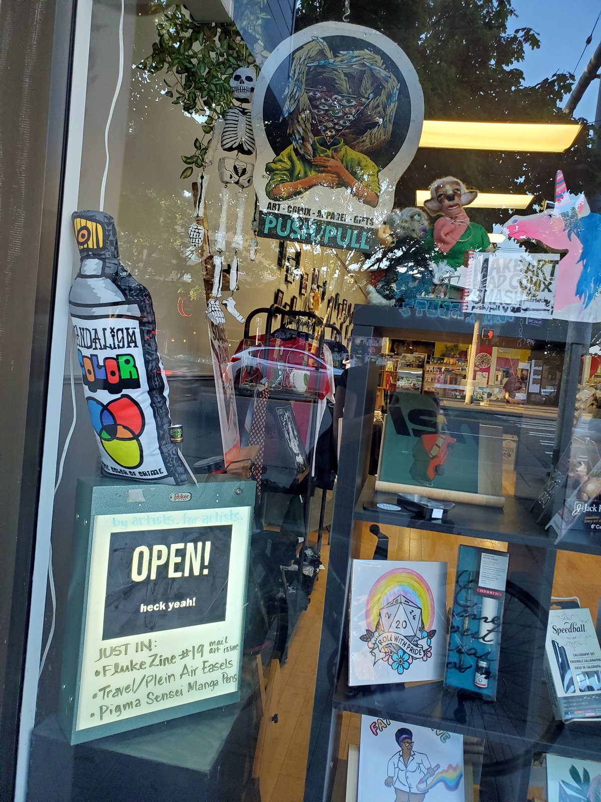 Keep PushPull, Ballard's Art Hub, Going campaign photo, 7 of 8