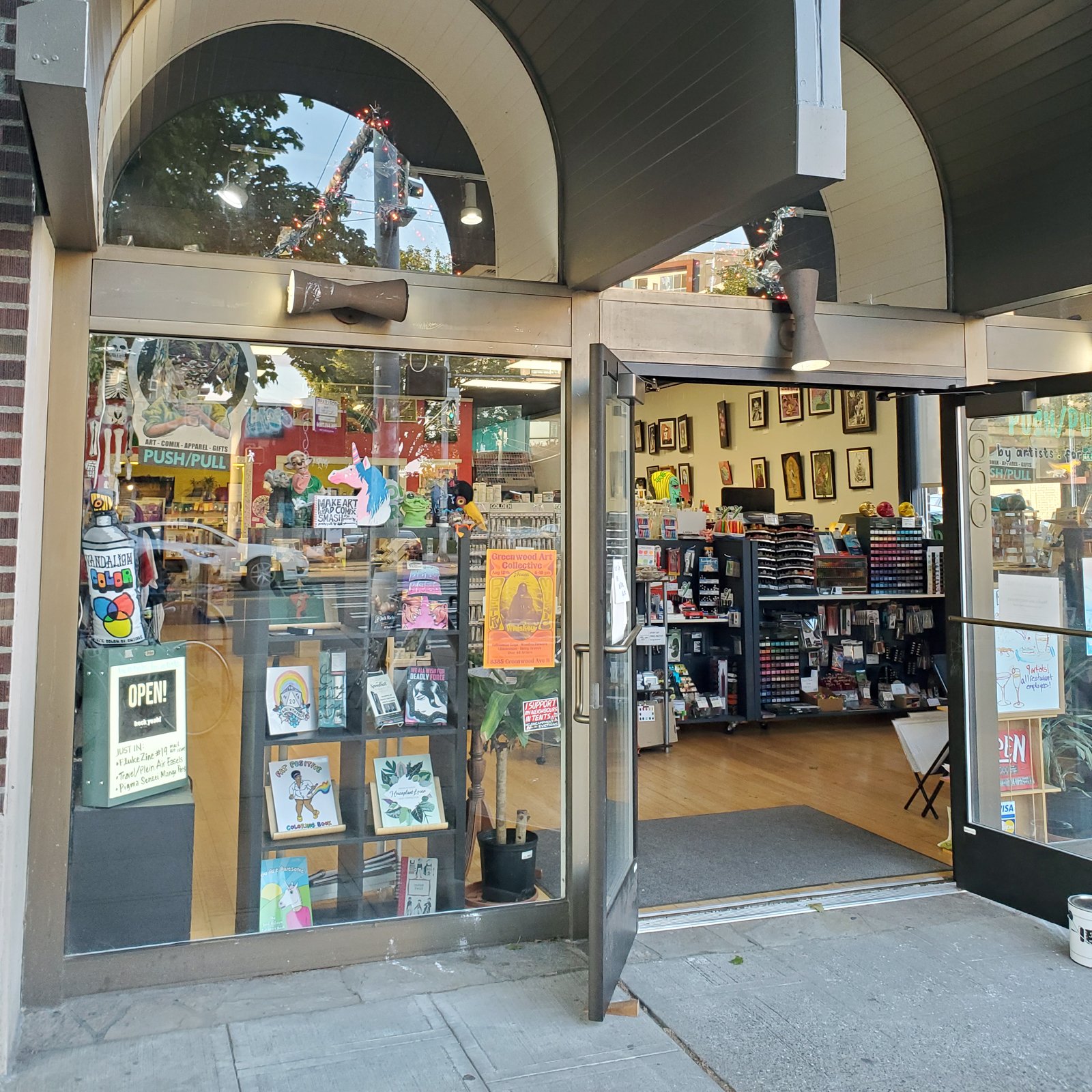 Keep PushPull, Ballard's Art Hub, Going campaign photo, 2 of 8