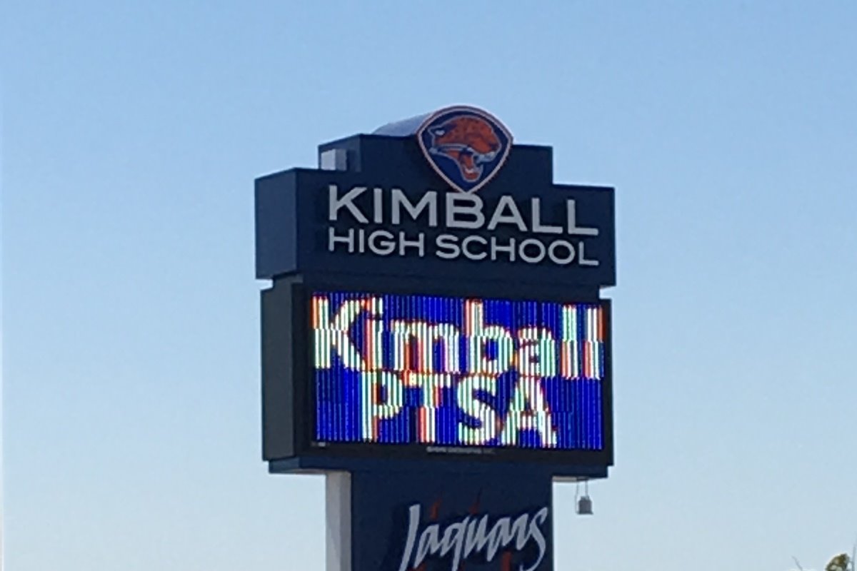 Fundraiser by Tamara Eubanks John C Kimball High School Marquee