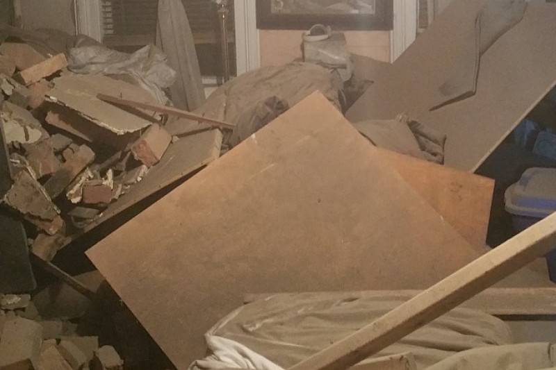 Burke Family Home Disaster  photo