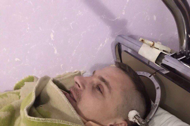 Fundraiser by Yana Shkarupa broken neck.fighting for his life.