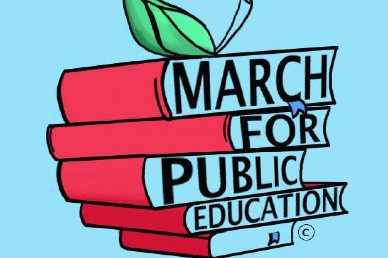 Image result for March for Public Education