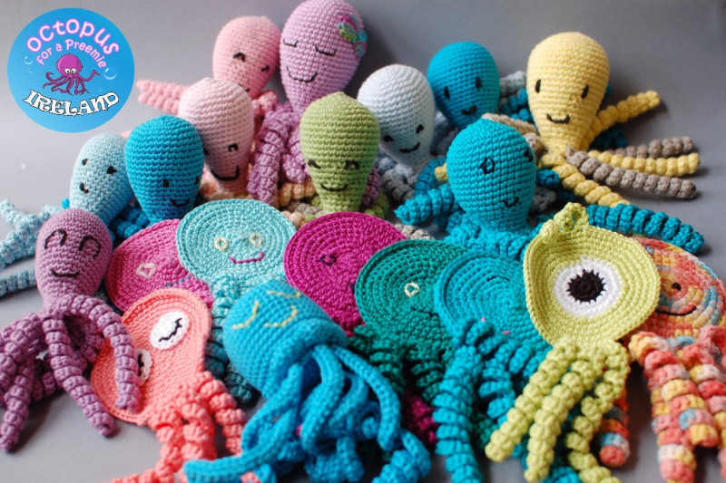 tentacles octopus how crochet to Fundraiser preemie ROI for : by Octopus Magdalena a Bekisz