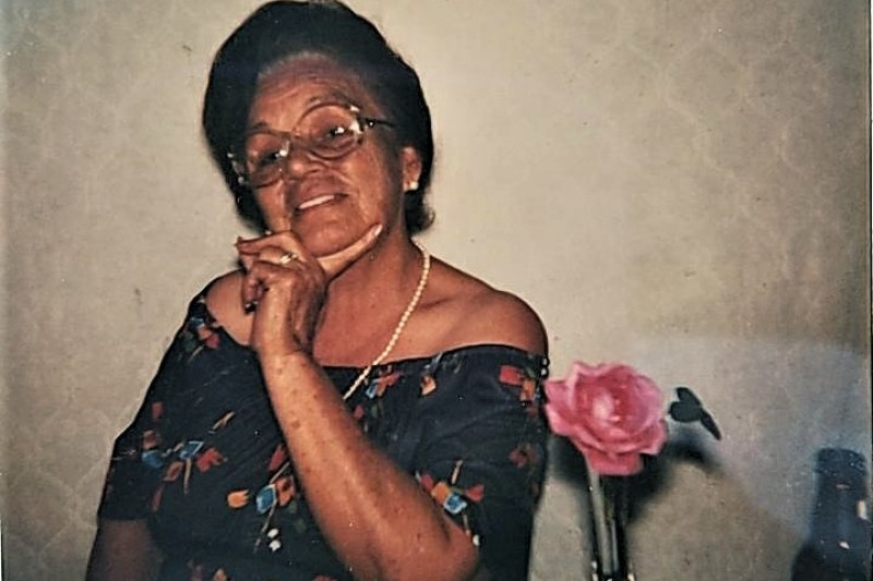 Grandma Eva Dominguez Lopez Funeral photo
