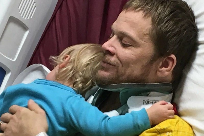 Adam's Spinal Cord injury recovery. photo